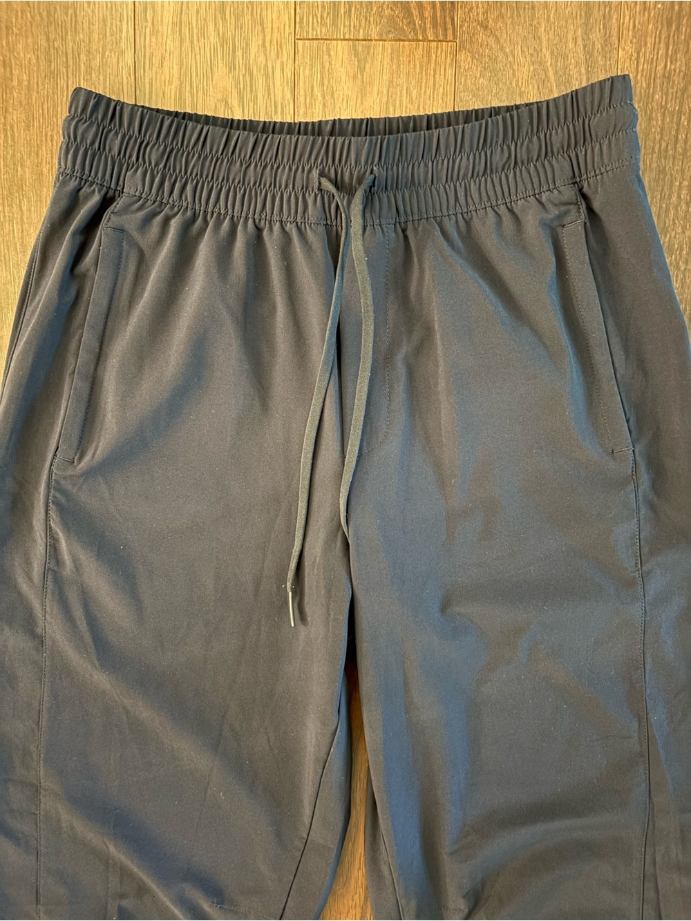 Athleta Women's Navy Cropped Drawstring Pants - Picture 3 of 6
